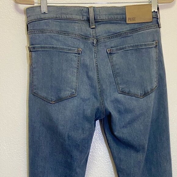 PAIGE Jeans - Medium Wash Mid Rise Slim Fit Lennox Jeans - Women's size 29 - Picture 7 of 7